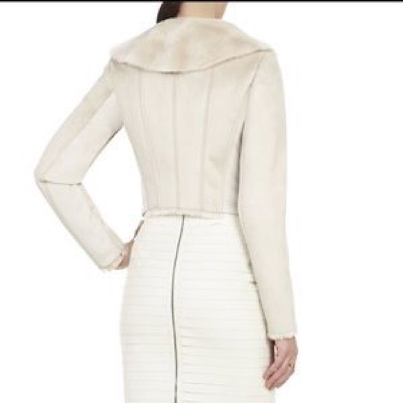 BCBG Max Azria Faux Shearling Jacket - Picture 3 of 6